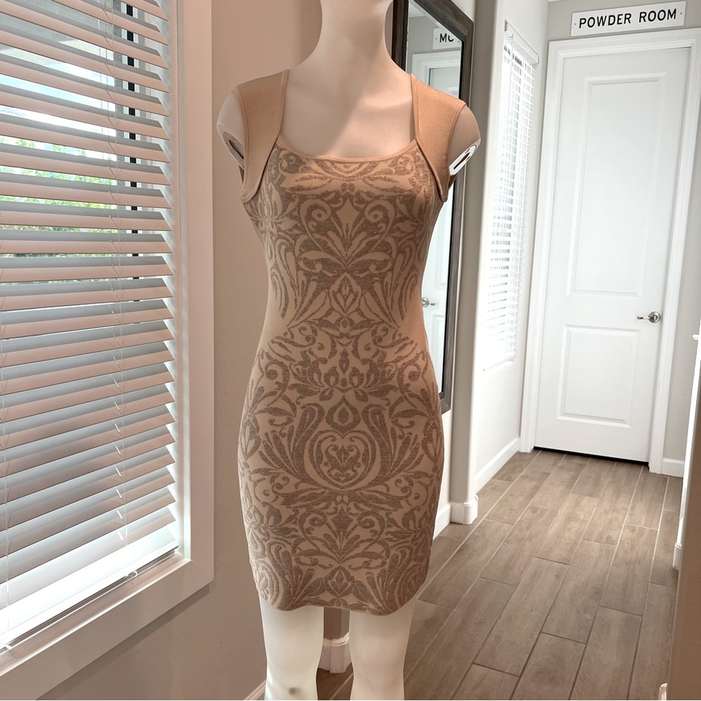 Marciano sweater dress with back zip